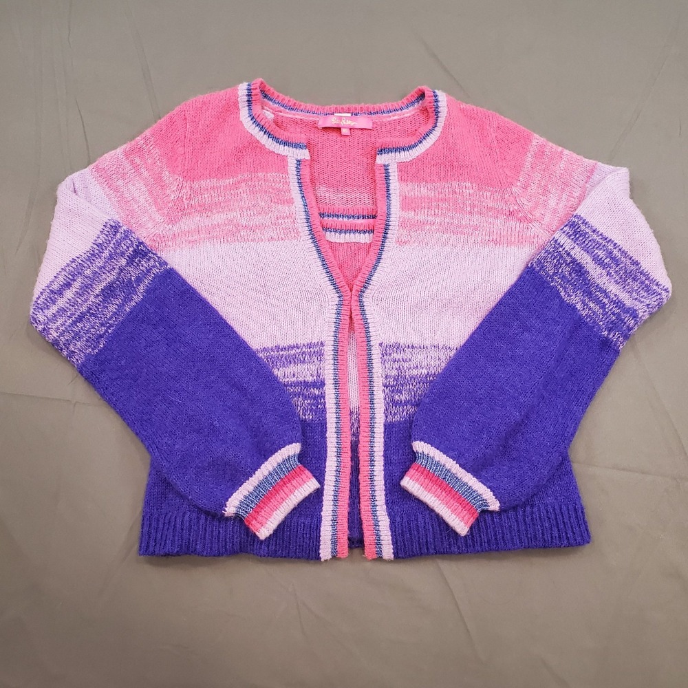 Lilly Pulitzer Tessalyn Sweater Set in Cabochon Purple Ombré Size XS